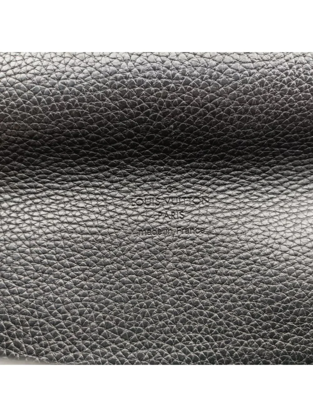 Louis Vuitton Marius Black Taurillon Leather Tote
